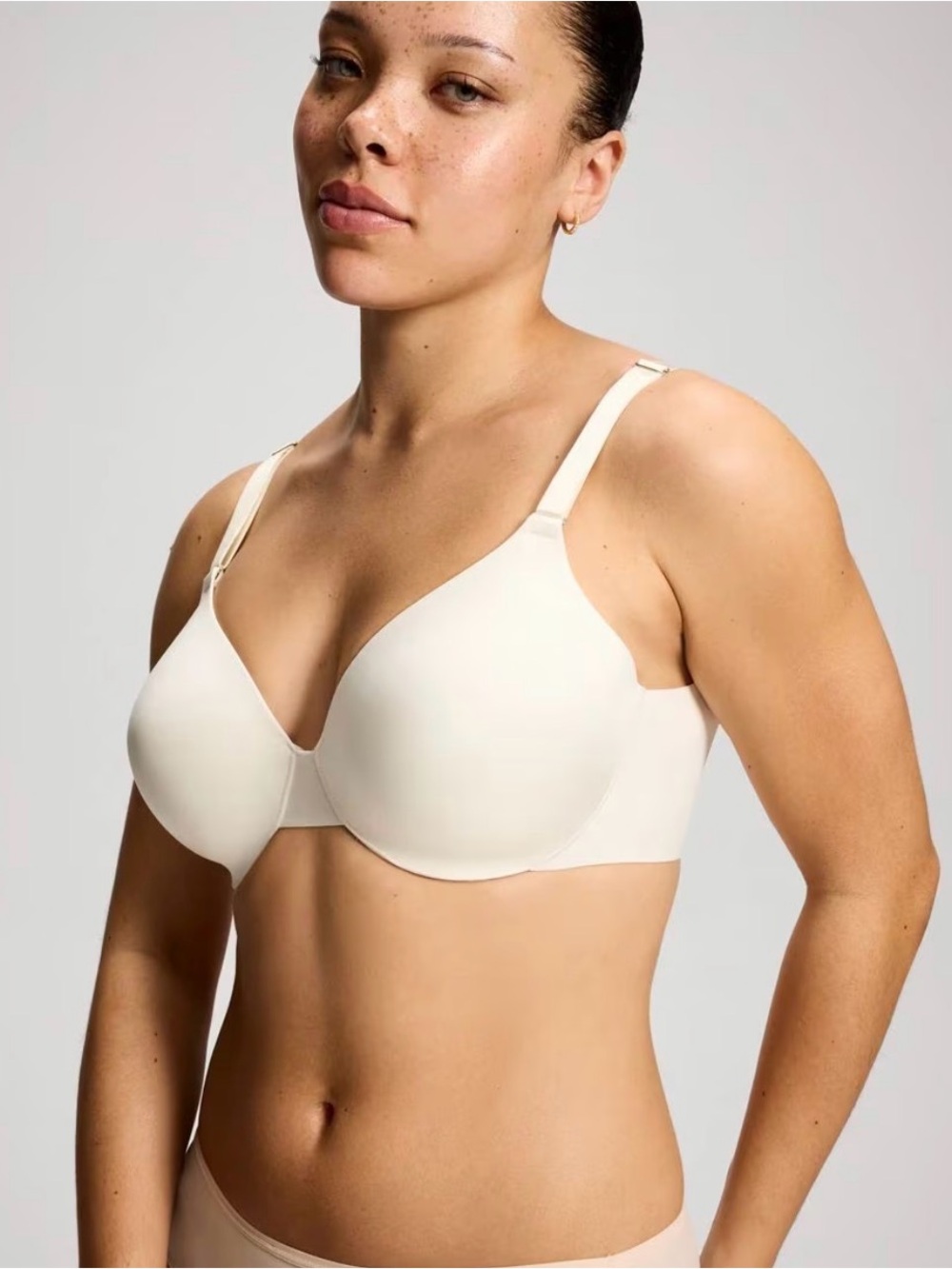 NWT Soma Vanishing Back Full Coverage  Bra in Ivory, size 38B, #670160251 - Picture 2 of 10